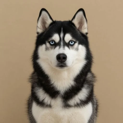 Snowball the Husky